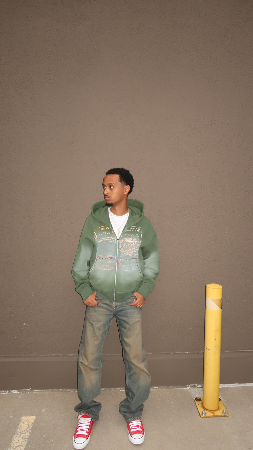 Passport Stamp Jacket